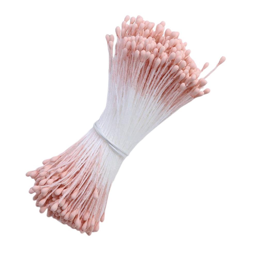 380 pcs: 1mm Matte Flower Centers & Imitation Plaster Stamens for Roses, Lilies