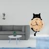Figurine Tabletop Ornament And Wall Clock Decor for Entryway Bedroom Office Home Housewarming Gift