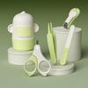 Safe Baby Nail Clipper Set: Anti-Pinch Scissors & File for Newborns and Children
