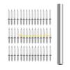 F26C 100-piece/set Sheep Horn Nails Rustproof & Reusable Cement Nails Strong and Reliable Baseboard Installation Solution