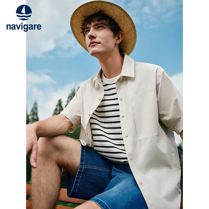 Navigare Men s Outdoor Sun Protection Short Sleeve Shirt M