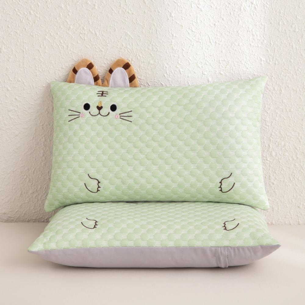 Summer Sleeping Mat Cotton Afternoon Nap Pillow 2025 Ice Bean Pillow Office Lunch Break