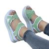 Women Platform Buckle Strap Summer Shoes Punk Beach Sandals Wedges Women Wedge Sandals
