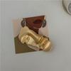 Fashion Personality All-in-one Simple Abstract Alloy Metal Portrait Corsage Pin Brooch Men Women Unisex Jewelry Accessory