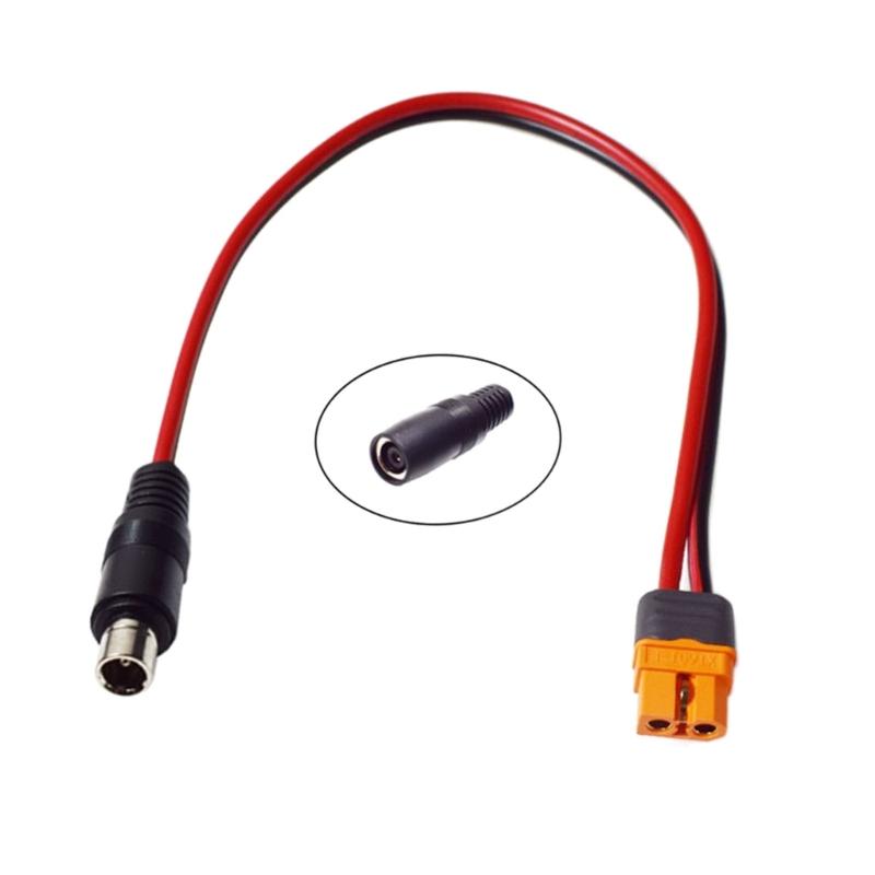 Reliable 30cm XT60I Female To 8.0x2.0mm Charging Line For Sun Generator And Battery Storage Equipment