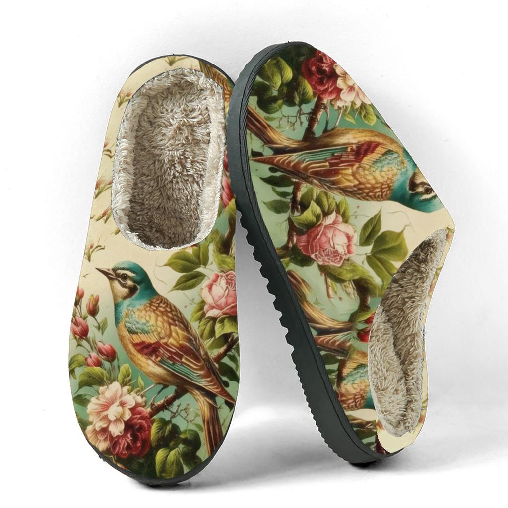 Cotton Shoes - Men's Warm and Comfortable Casual Home Shoes - Women's Slippers