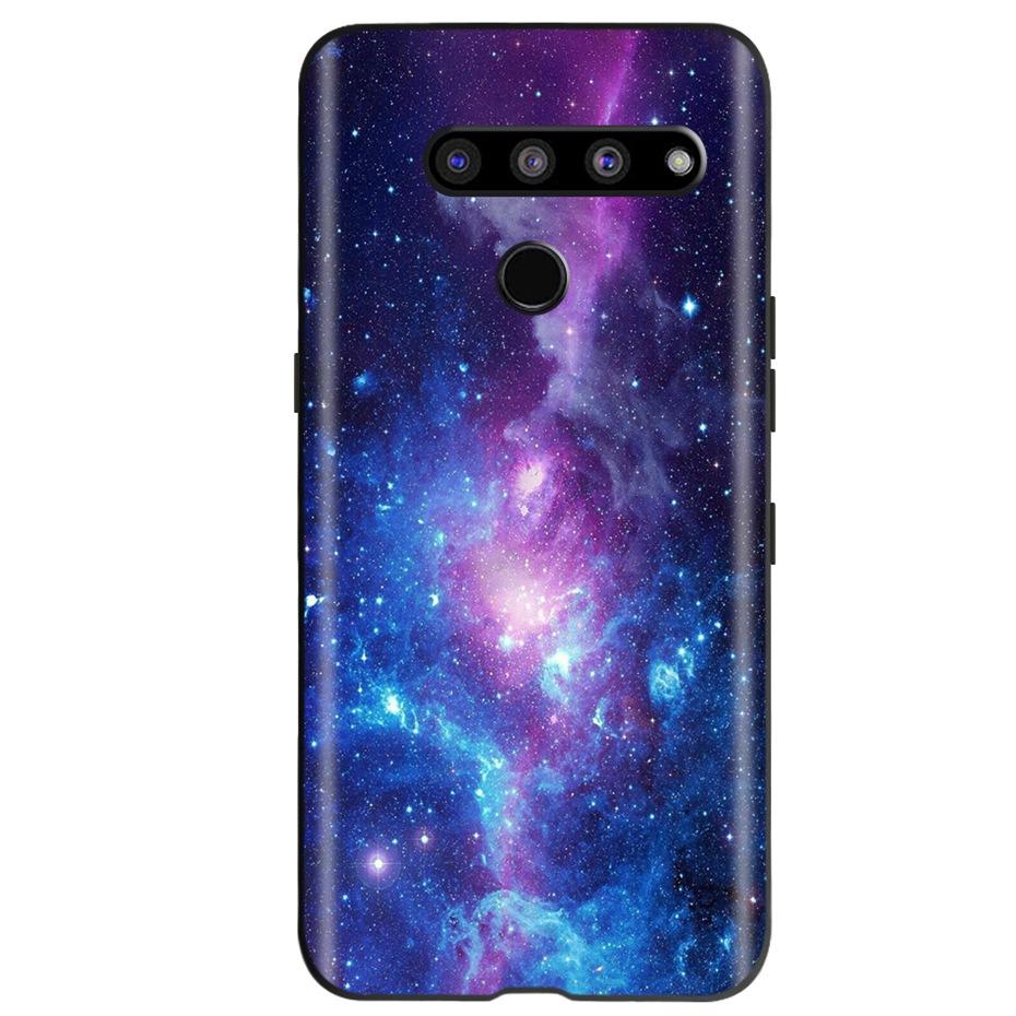 For LG V50 ThinQ 5G Case Fashion Pattern Soft Silicone TPU Phone Case For LG V50S ThinQ 5G V50 50S V500N V450 V510N Funda