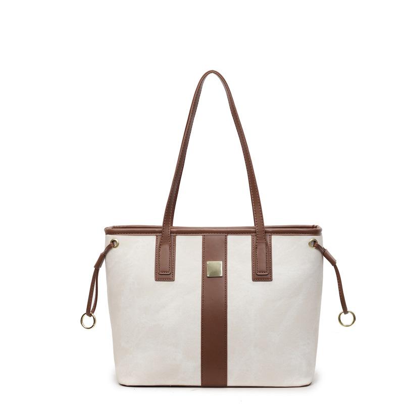 Large capacity bag women's bag new trend simple women's shoulder bag underarm tote bag