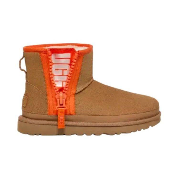 UGG Fashionable Comfortable Simple Versatile Low-Cut Childrens Boots Kids boots Brown 1143699K-CHE