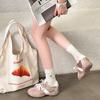 Inner Height Increase Women's Spring and Summer New 7 Thick Bottom Small Man Versatile Sports and Leisure