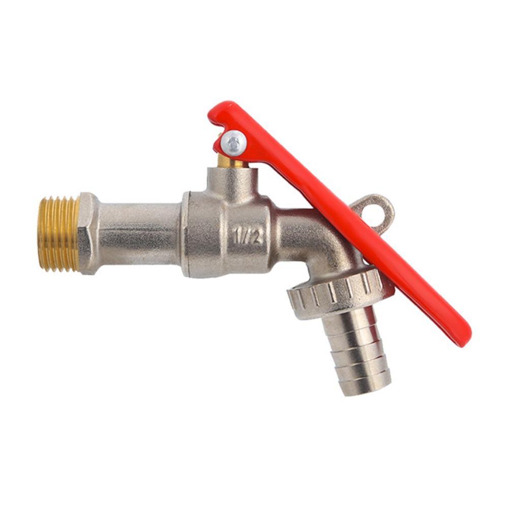 All-Copper Outdoor Anti-Theft Faucet with Lock for Washing Machines, Mop Sinks, and Garden Use