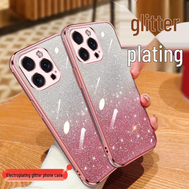 Coque de téléphone Honor 400: Pailleté Plaqué Électro pour Honor X9C/X7C/X8C/X400 Lite