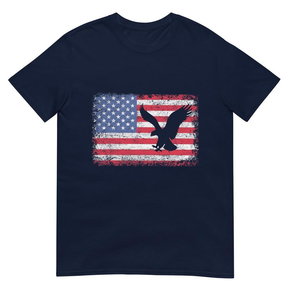 American Flag Eagle Usa T Shirt TShirt S
