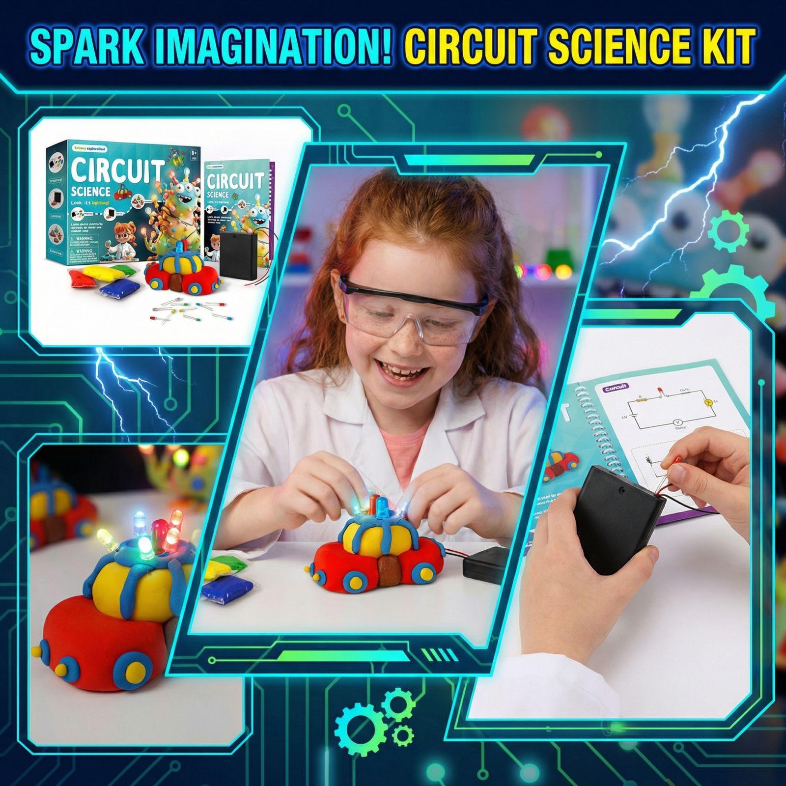 Science Experiment Kit Materials And Toys, Suitable For Elementary School Students Aged 6 And Up. One Size