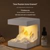 Golden Mountain Aroma Diffuser Stone Night Light – Perfect Gift for Girls or New Brides