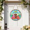 Tropical Coconut Grove Decor Hello Summer Door Sign Spring Beach Flowers Welcome Wooden Rustic Wood Hanging Plaque Front for Wall Outdoor