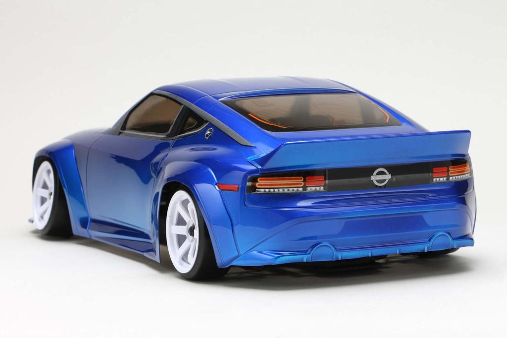 Yokomo PANDEM Fairlady Z RZ34 Body for Drift Cars Light (Blue) (Includes Decals/Pre-Cut) SD-RZ34BLB