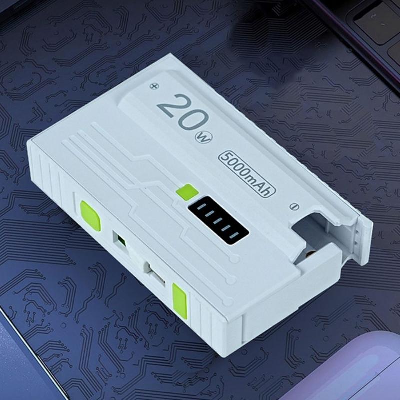 Rechargeable 21700 Battery Powerbank Case For Powerbanks DIY Shell Not Required Welding Durability Plastic Holder