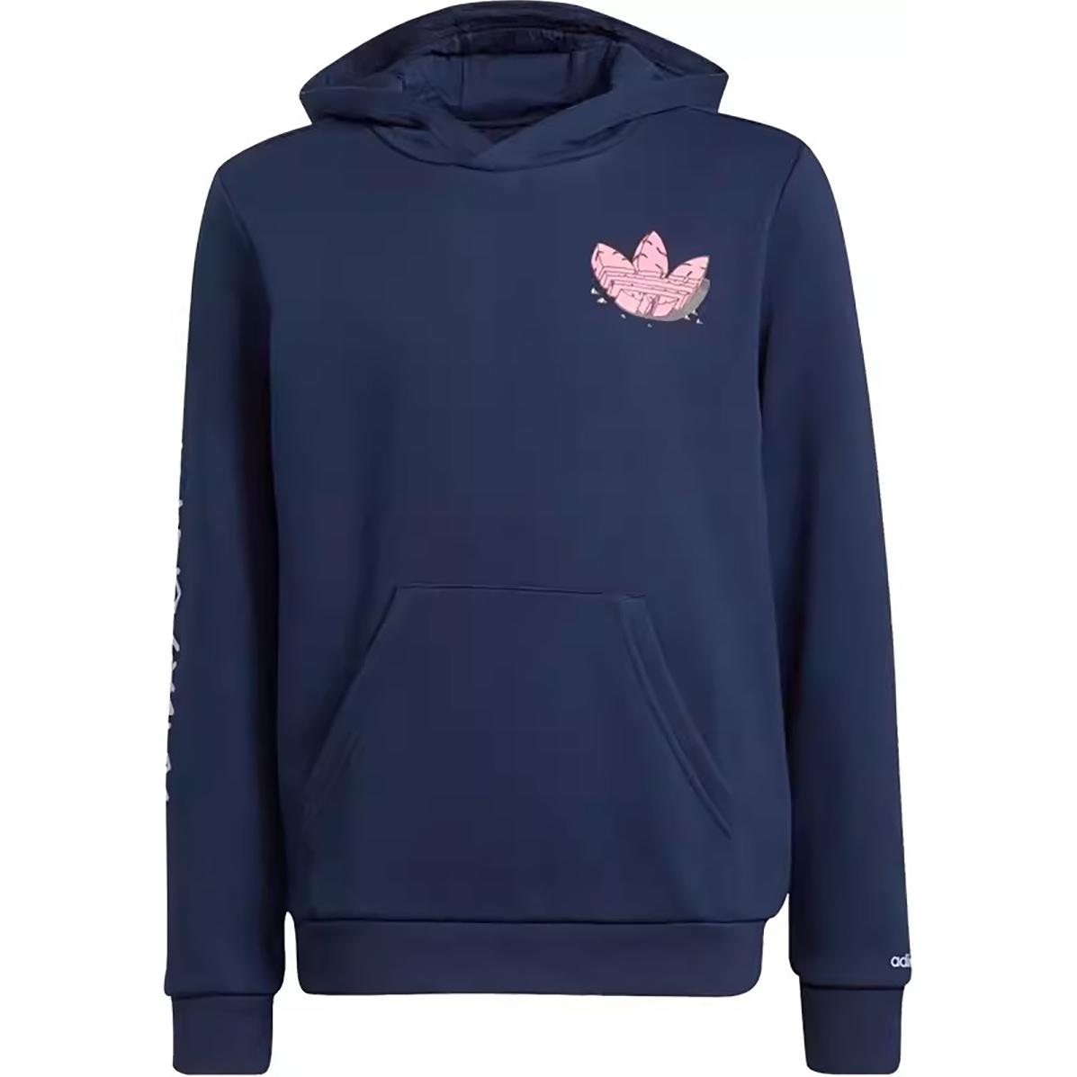 Adidas Originals Sweatshirt Blue/Pink Teenagers H22639 128