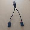 Multifunktionales USB-Splitterkabel für Auto, Schule, Büro USB Stecker auf Buchse Stromkabel Mehrere Schnittstellen 15cm/12cm