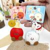 Leather Badminton Table Tennis Keychain, Exquisite Luxury Bag Charm, Fashion Backpack Pendant Sports Style Key Ornament