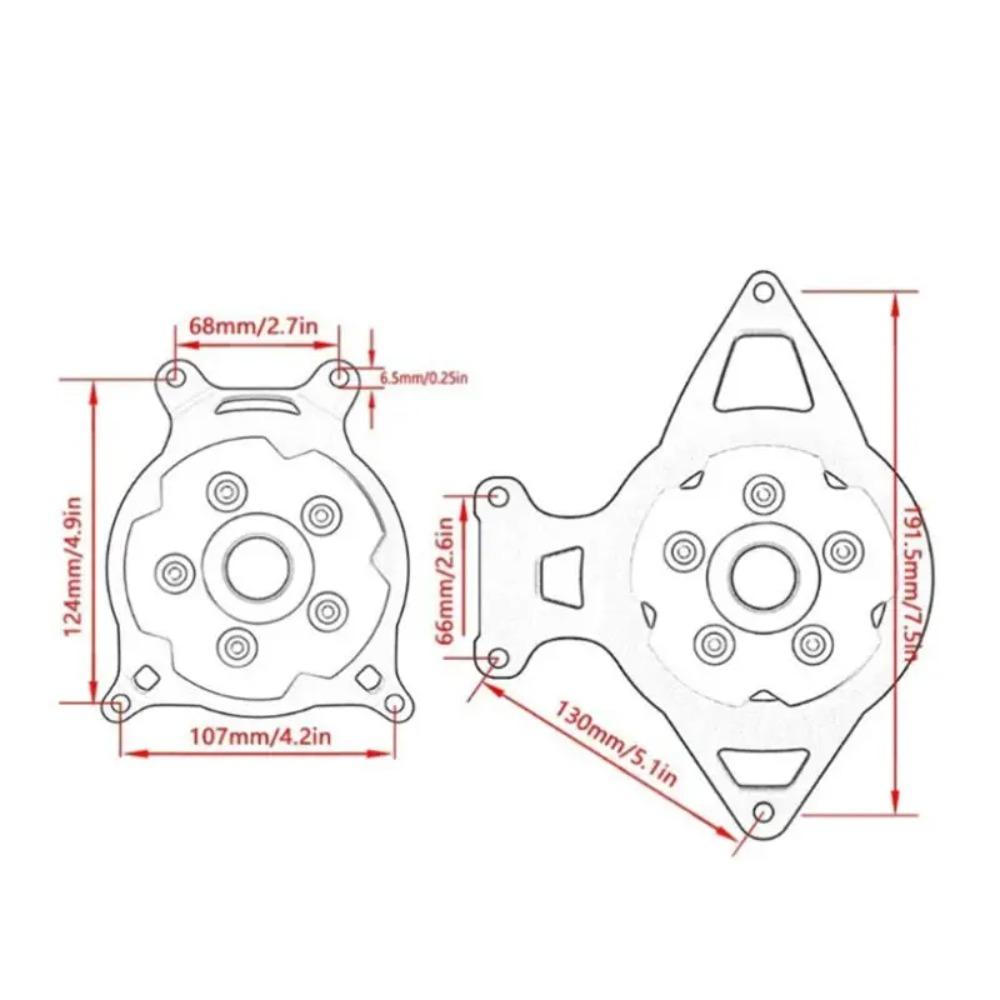 Motorcycle Engine Stator Cover Guard Side Protector for Kawasaki Z750 Z800 (2013-2016)