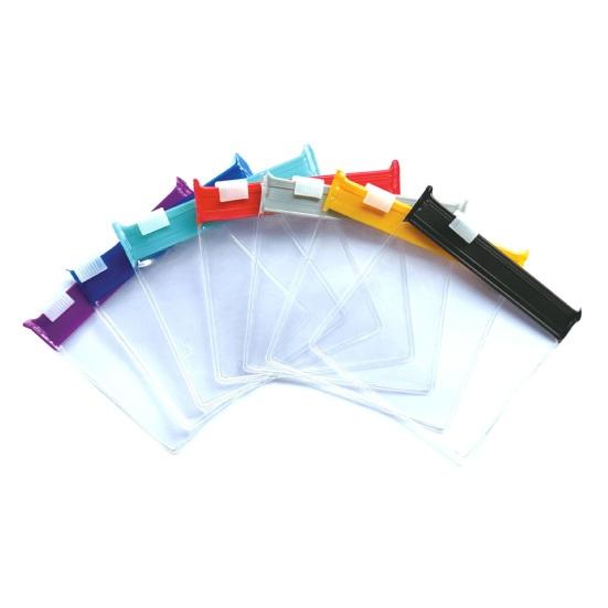 7Pcs Pill Organizer Storage Bag Set BPA Free Transparent Design Waterproof Reusable Self Sealing Medicine Bags