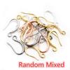 20pcs 19x10mm Rhodium Silver Gold Plated Earring Findings Earrings Clasps Hooks Fittings DIY Jewelry Making Accessories Earwire