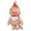 Sekiguchi Monchhichi Series Monchhichi Premium Standard Beige Medium Plush Toy for Girls - 226573