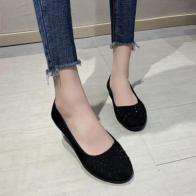 Flache Spitz zulaufende einzelne Schuhe Damenschuhe Niedrige Leder Schuhe Damenschuhe Sandalen