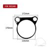 Piano Black Gear Shift Panel Decal Cover Sticker For Nissan 370Z Z34 2009-