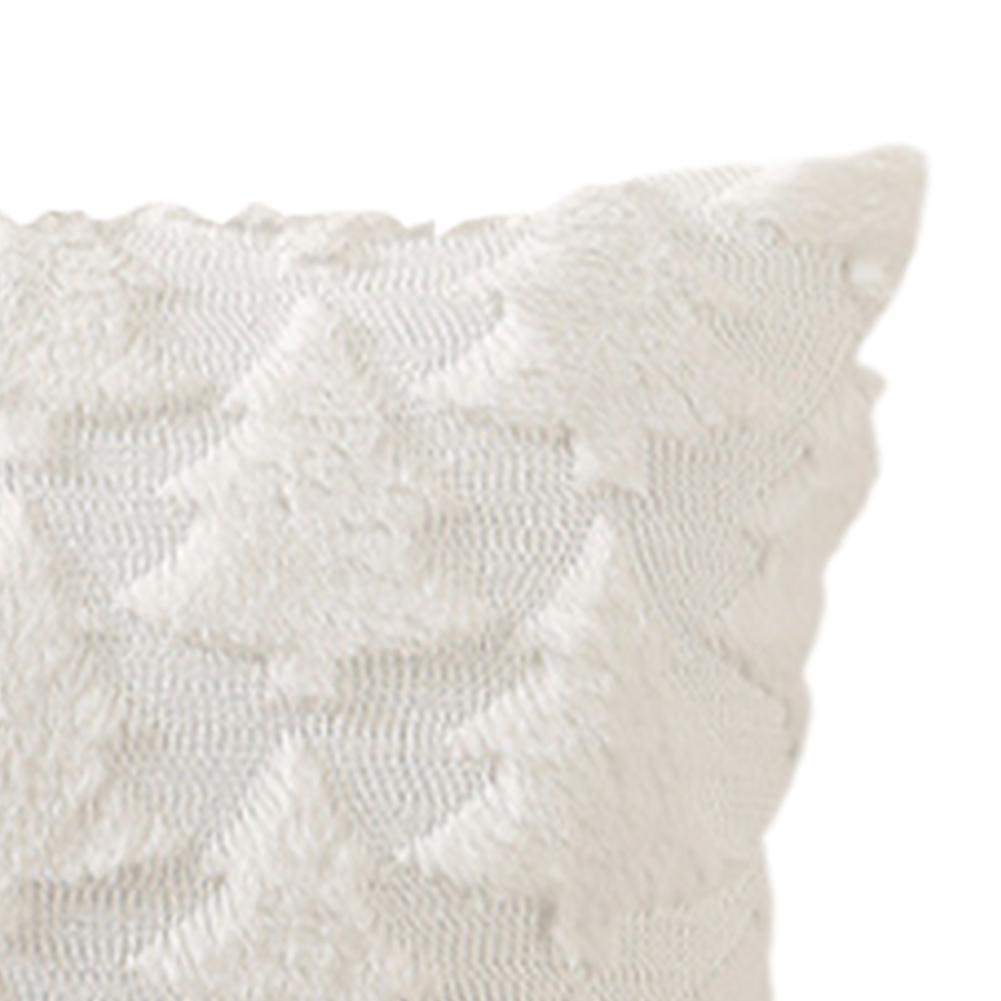 Christmas Pillow Covers 45x45cm Soft Plush Pillowcase (White Christmas Tree)