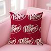 Cherry Drink D-Dr-P-Pepper Cushion Cover Natural Linen Pillow Case Double-Sided Print Decorative Sofa Pillowcase Home Decor Gift