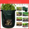 Durable And Reusable Potato Bags For Balcony And Patio Gardening 10 Gallon Capacity