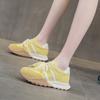 Yellow platform women's new spring fashion heightening mesh board shoes versatile fashion sneakers