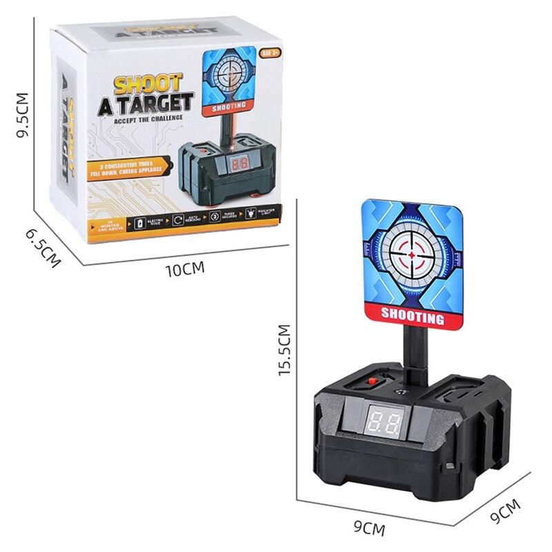 1PC Electric Scoring Auto Reset Shooting Digital Target With Sound And Light Electronic Automatic Moving Target