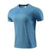 Men's 3D Three-dimensional Printing Fitness Running Training Short-sleeved Tight Elastic Sweat-wicking Quick-drying Clothes