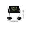 Halloween Figuren Sammlung zur Szenendekoration mit Mini-Statuen