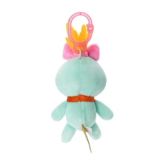 TAKARATOMY A.R.T.S Disney Character Lilo & Stitch Plastic Hook Mascot Scrump Plush Toy Height Approx. 16cm