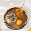 Bamboo Light Luxury Tea Set Tray Simple Style Breakfast Tray Tableware Tray Afternoon Tea