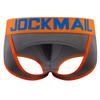 Boxer Colour Block Design Low Rise Open Back Men's Briefs Breathable Sports Trunks Underpants