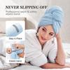 Microfiber Hair Towel Wrap For Women & Kids - Travel & Bathroom Essential - Quick Dry Hair Turban For Curly, Long & Thick Hair 39.37''x23.62''