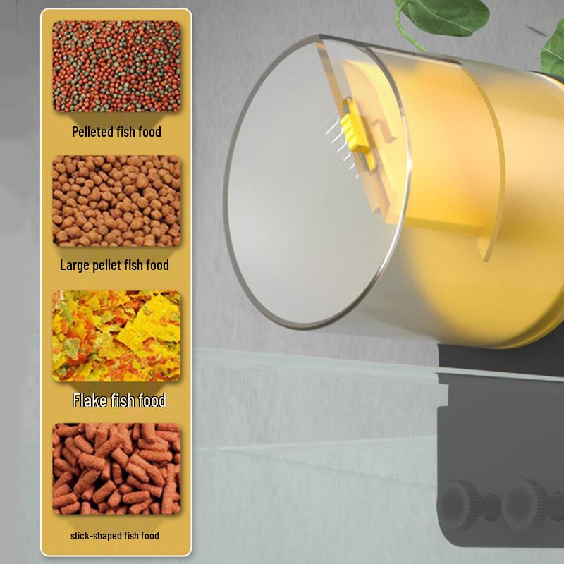 Intelligenter Automatischer Fischfutterautomat für Koi- und Goldfisch-Aquarien