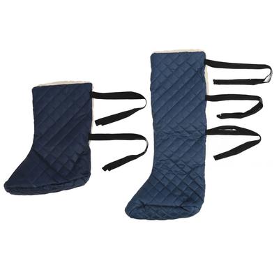 Warm Leg Cast Sleeve Washable Soft Elastic Leg Foot Cast Sock Protector with Adjustable Strap