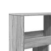 Room Divider Gray Sonoma 100 x 33 x 125.5 cm Engineered Wood
