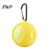 Portable Golf Ball Container Silicone Cover with Carabiner, Standard Holder, Travel Case Carrier Protective Sleeve, Accessories, Gift for Golfers