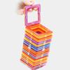 Magnet Building Tiles 50PCS Magnetic Blocks Construction Set Over 3 Year Old DIY Montessori Educational Toy Children Gifts