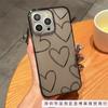 Simple and transparent love for iPhoneXSMAX Apple 11/12/13/14/15/16 ProMax mobile phone case
