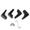 Mudflaps Mud Flap Splash Guards Mudguards Front Rear Fender Protector for Chery Omoda S5 O5 Arrizo 5 Plus Arrizo 6 Pro -2024