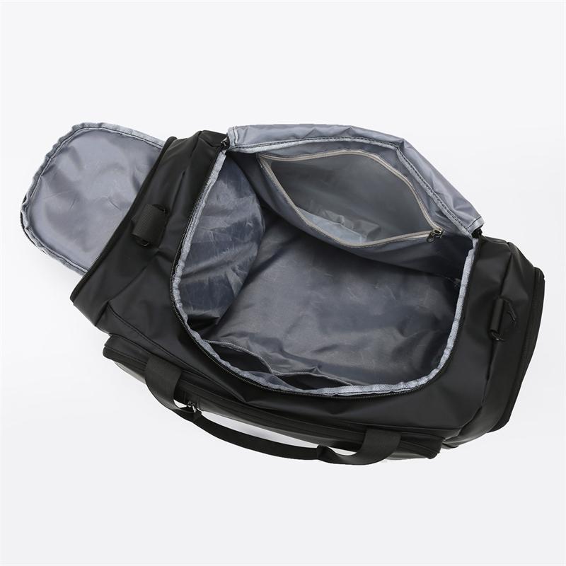 Three-Use Dry and Wet Separation Fitness Bag Multi-Functional Backpack Men's Shoulder Luggage Boarding Hand Travel Bag